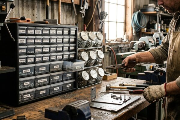 Best Small Parts Storage  –  Hardware Bins and Jar Systems