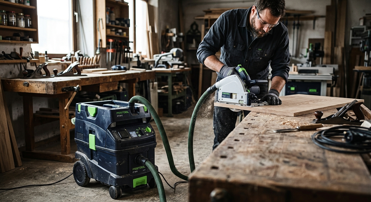 1. Festool CT 26 E  –  Best Professional Shop Vac