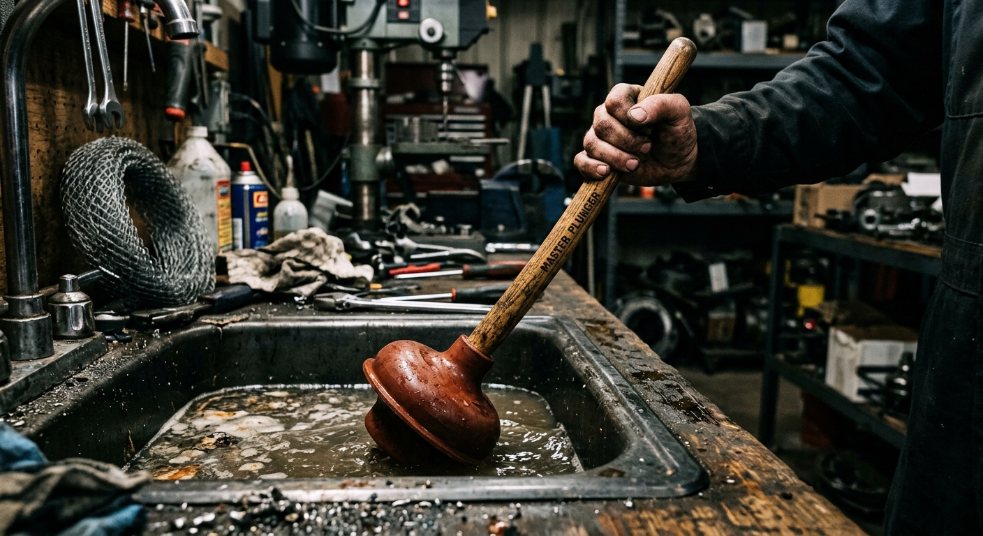 Cup Plunger (Standard/Flat-Bottom)