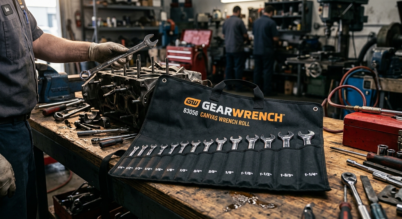 1. Gearwrench 83056 Canvas Wrench Roll