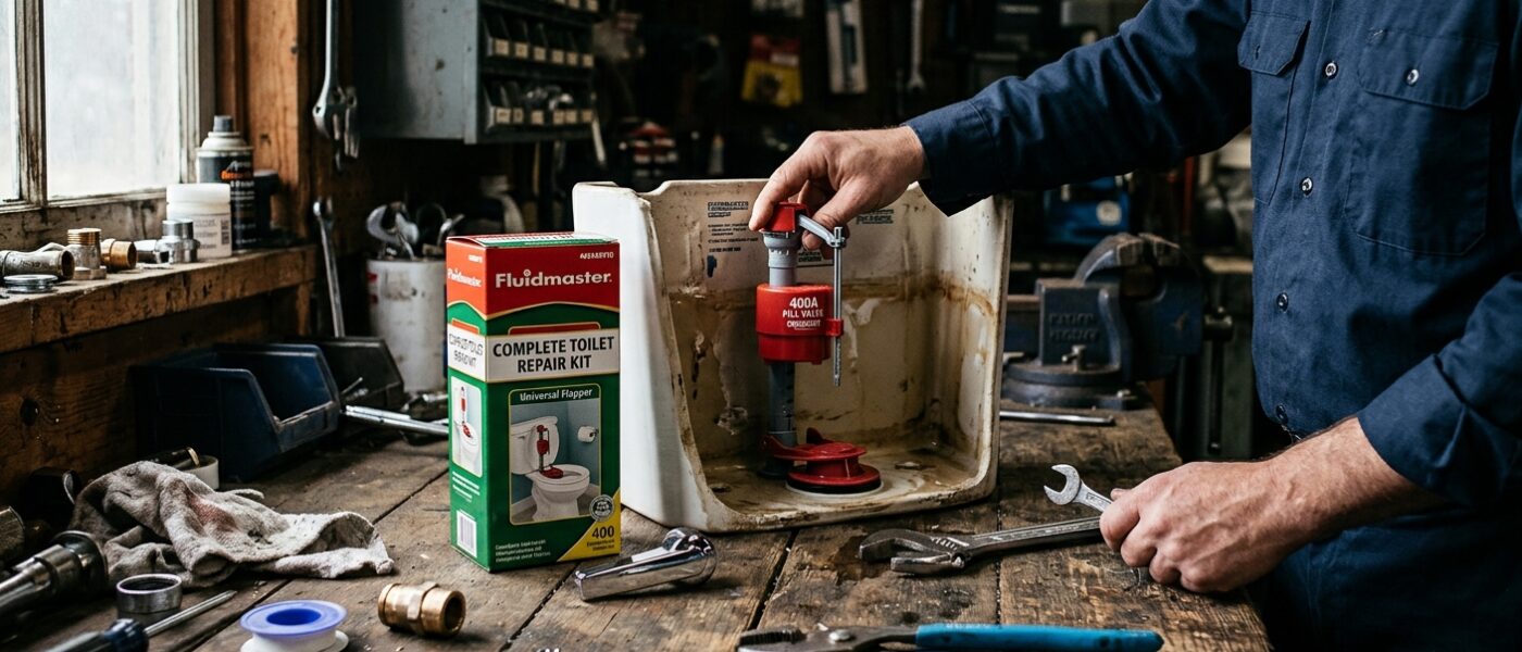 Best Toilet Repair Kits  –  Flappers, Fill Valves, and Handles