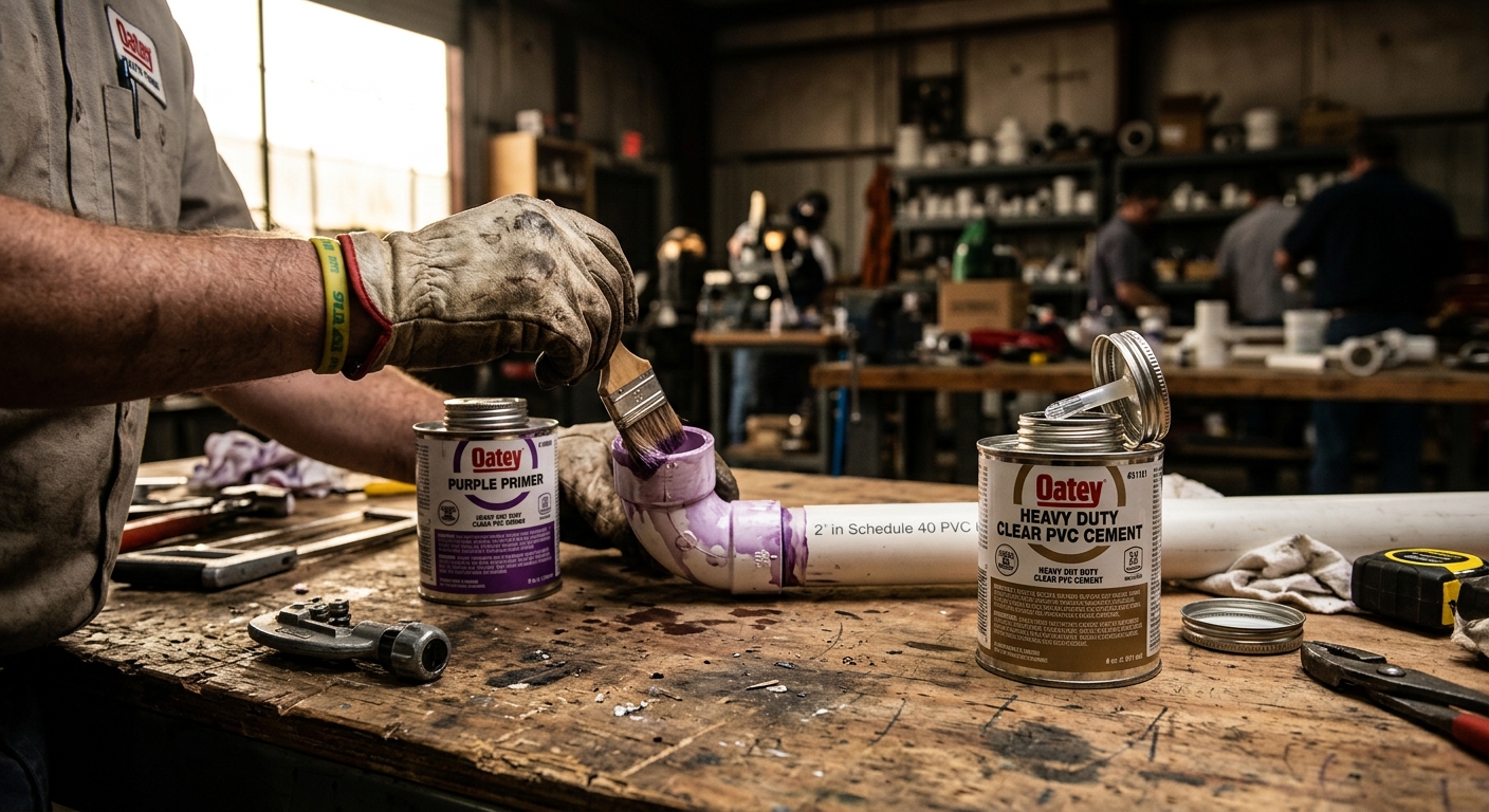 Oatey Heavy Duty Clear PVC Cement