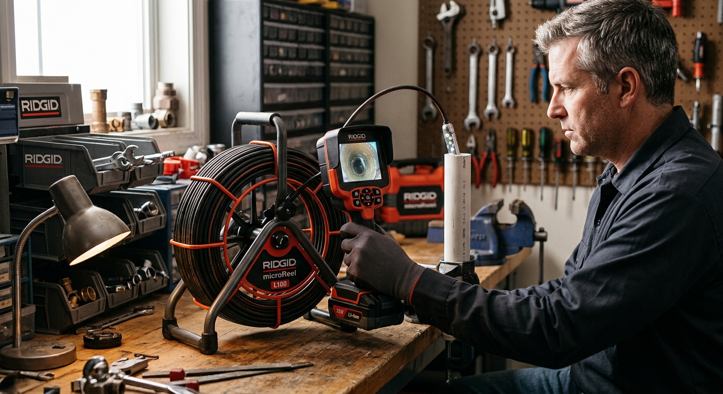 Ridgid SeeSnake microReel L100