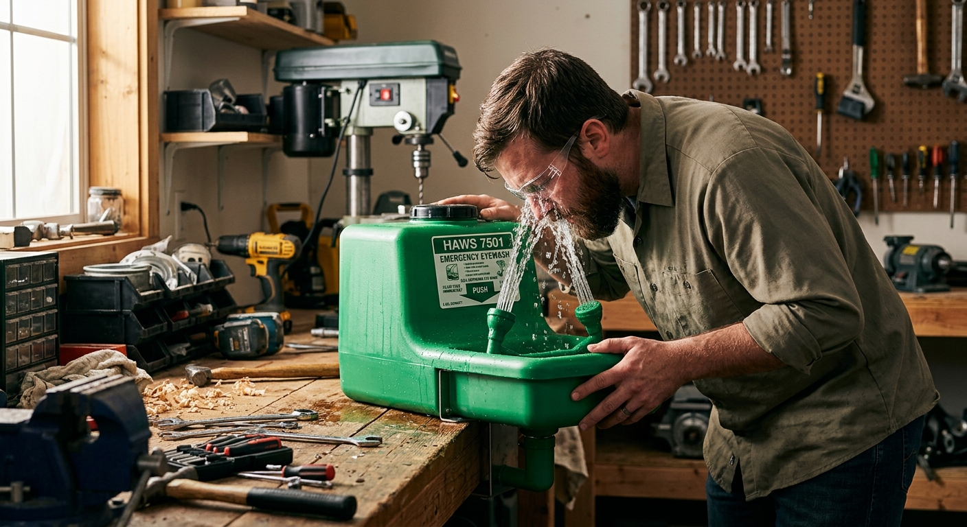 Self-Contained Portable Eye Wash Stations