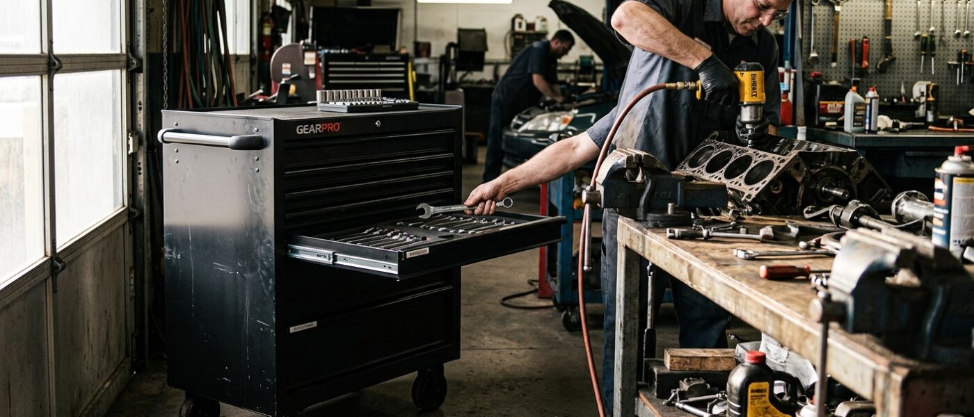 Best Cabinet-Style Tool Storage  –  Rolling Cabinets and Top Chests