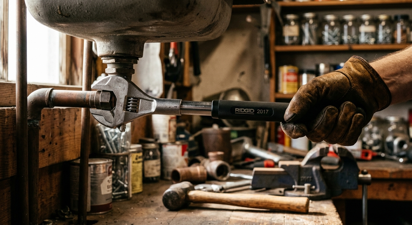 1. Ridgid 2017 Telescoping Basin Wrench