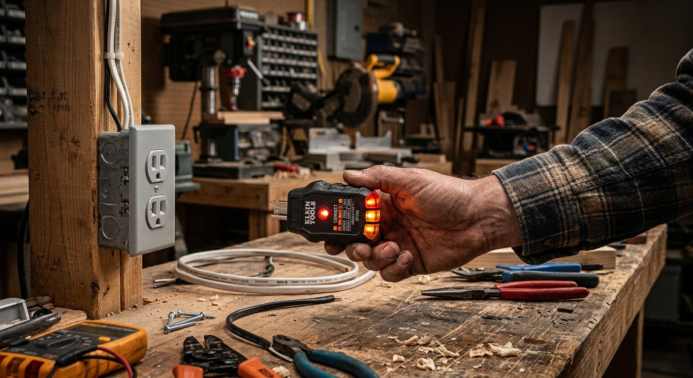 3-Light Receptacle Testers