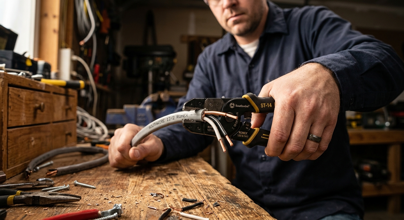 4. Southwire Tools ST-14 Romex Cable Stripper