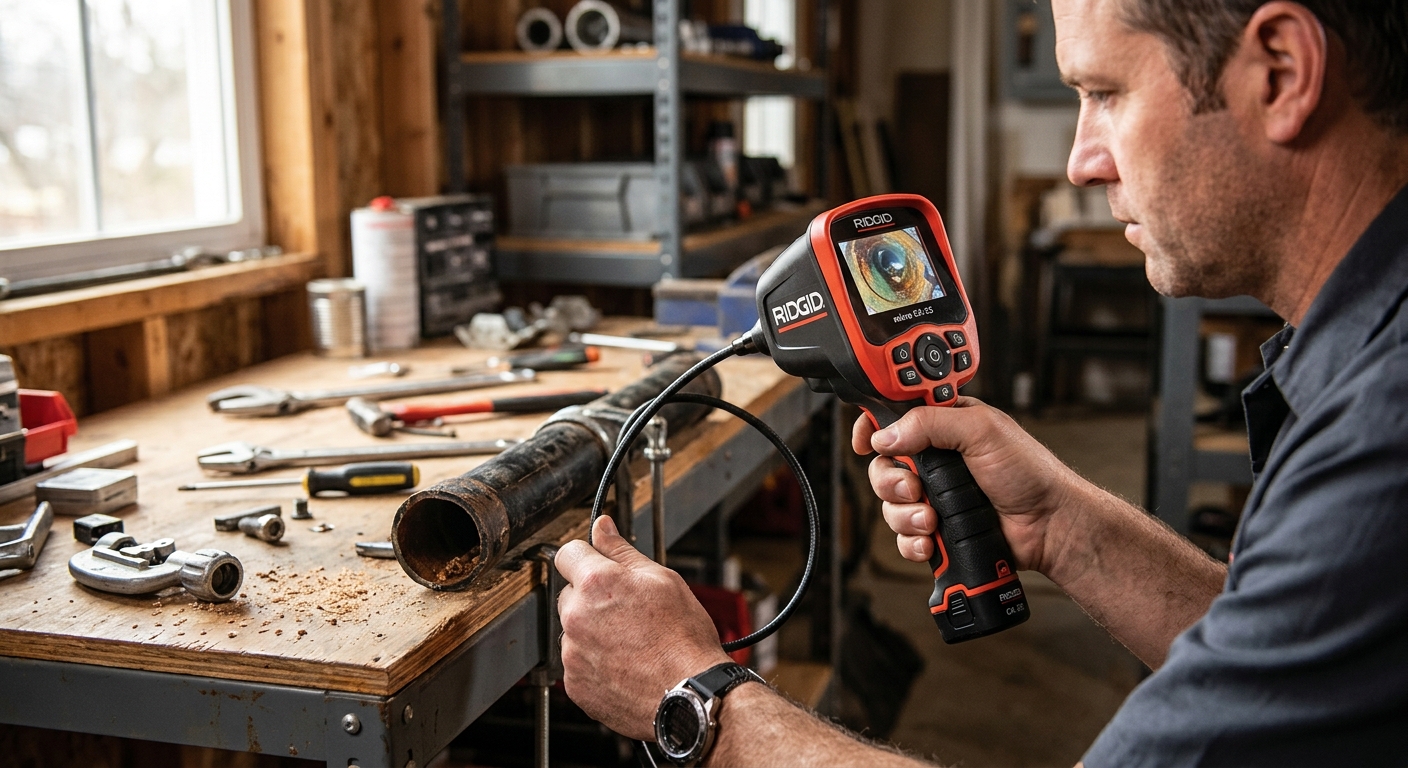 1. RIDGID 40043 micro CA-25 Inspection Camera