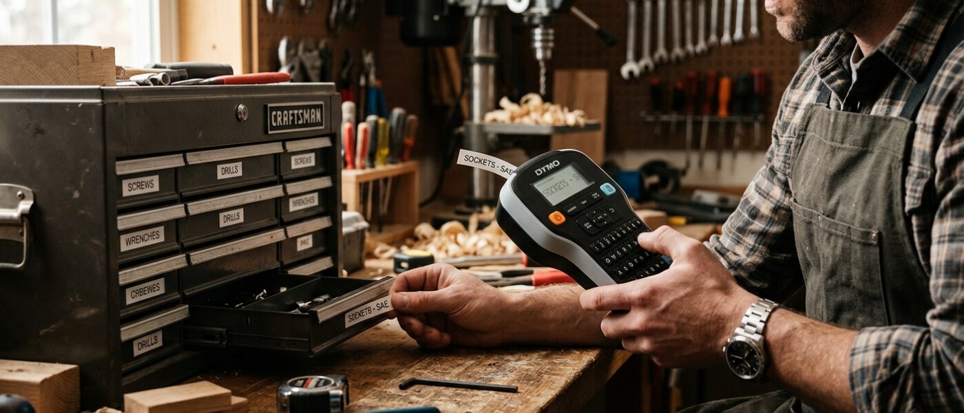 Best Label Makers for Tool Storage and Shop Organization