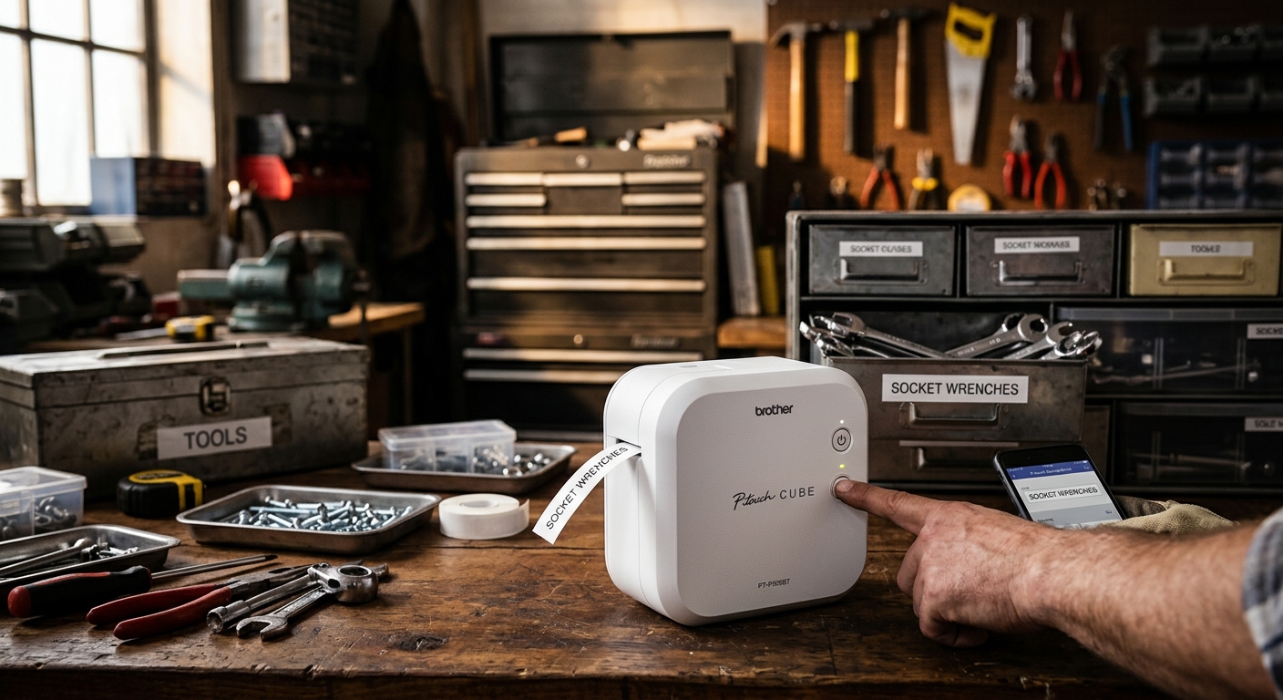 1. Brother P-Touch Cube PT-P300BT
