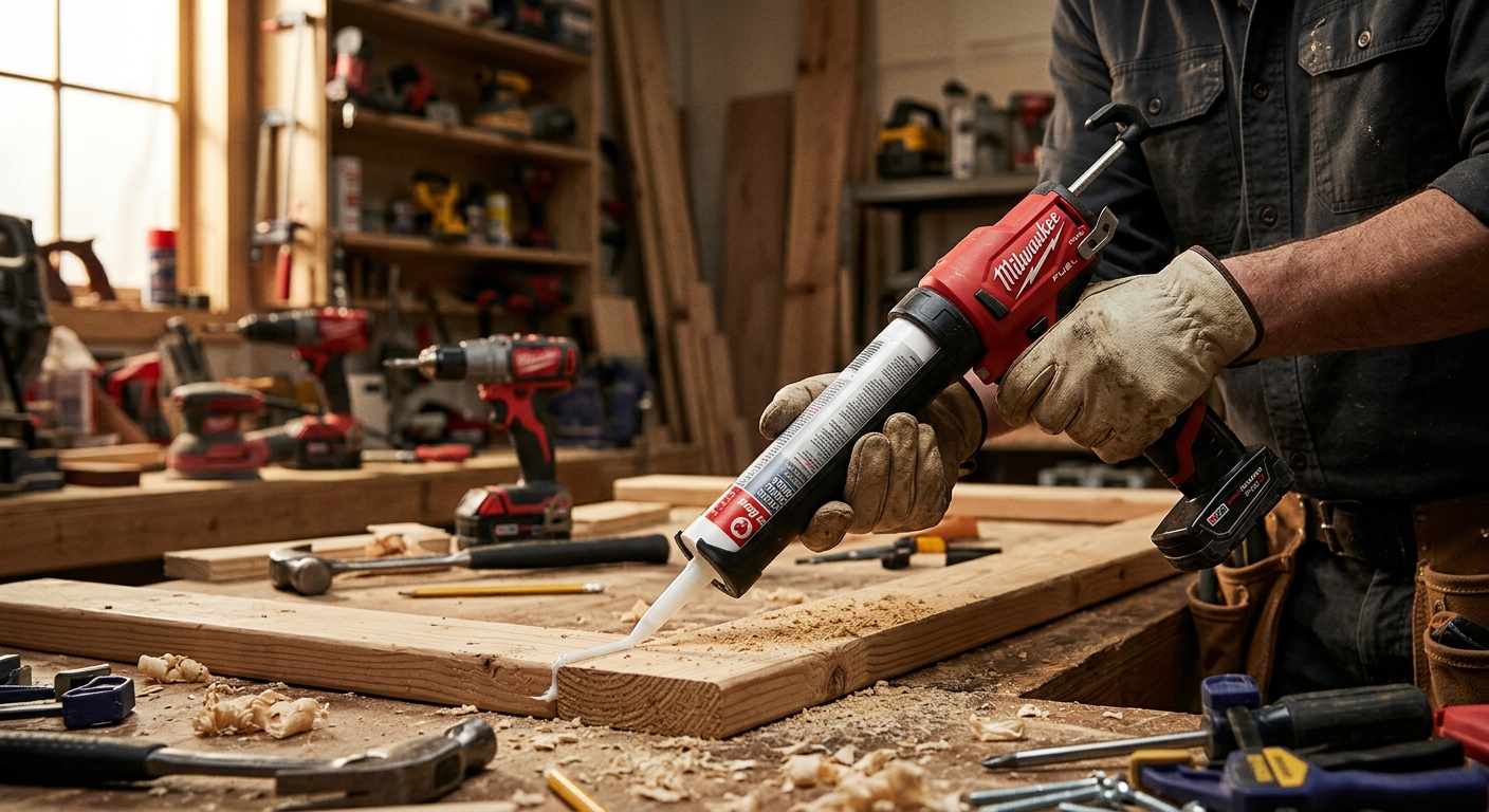 Milwaukee M12 Caulk and Adhesive Gun (2441-21)