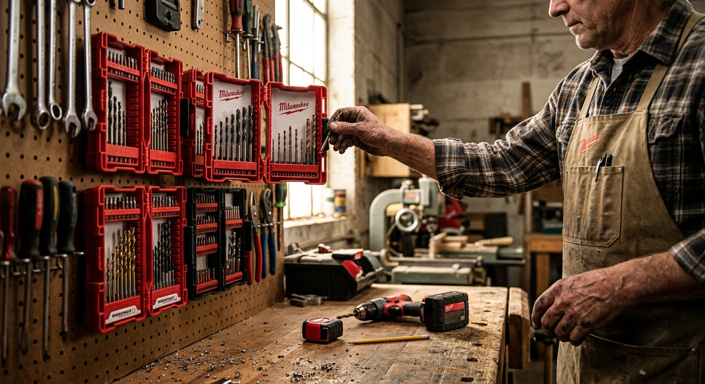 Wall-Mounted Bit Holders