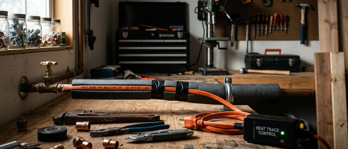 Best Pipe Insulation and Heat Cable for Freeze Protection
