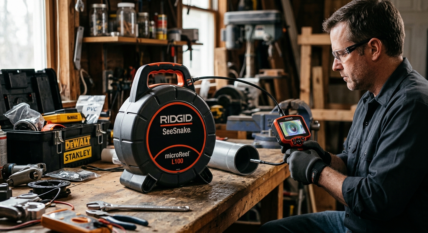 Ridgid SeeSnake microReel L100