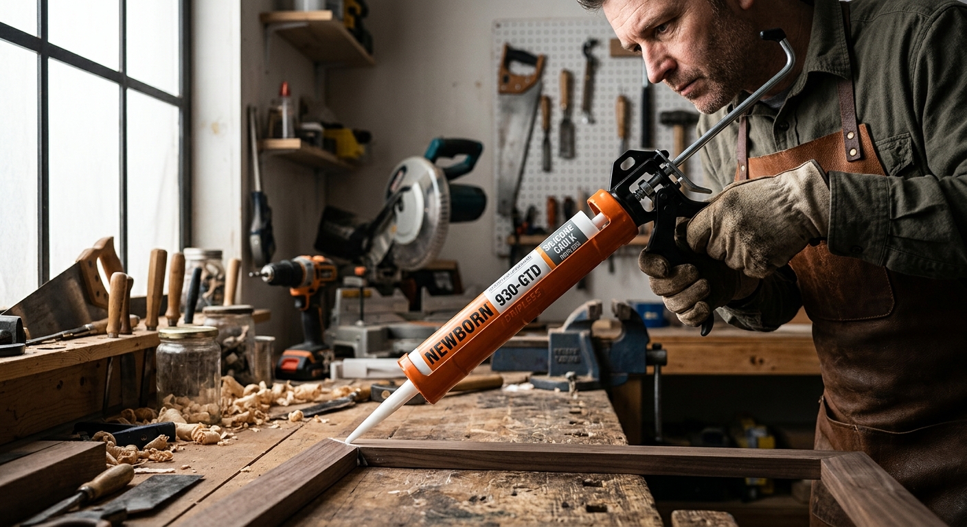 1. Newborn 930-GTD Dripless Caulk Gun