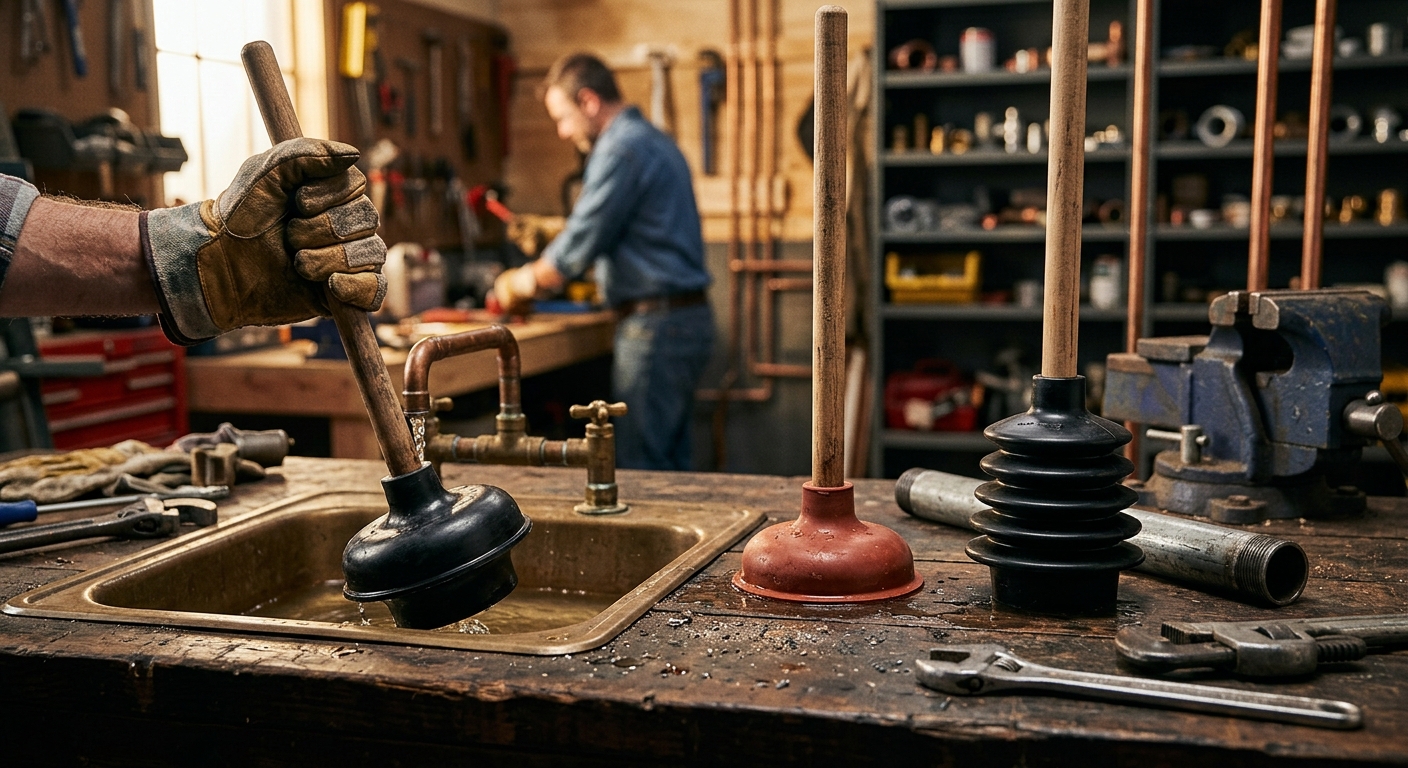 Flange Plungers (Toilet Plungers)