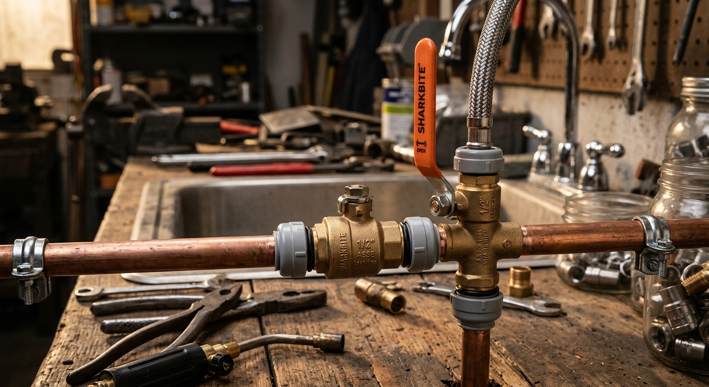 5. SharkBite 1/2-inch Ball Valve