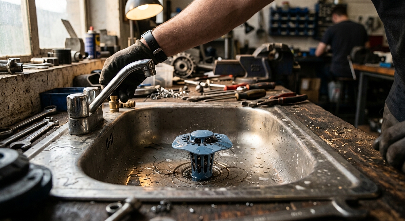2. SinkShroom Bathroom Sink Strainer