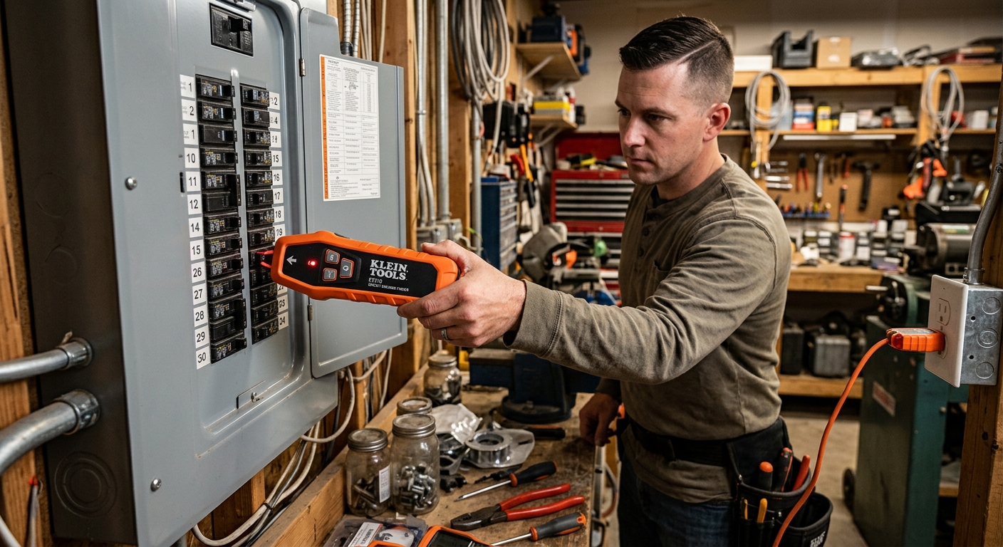 1. Klein Tools ET310 Circuit Breaker Finder