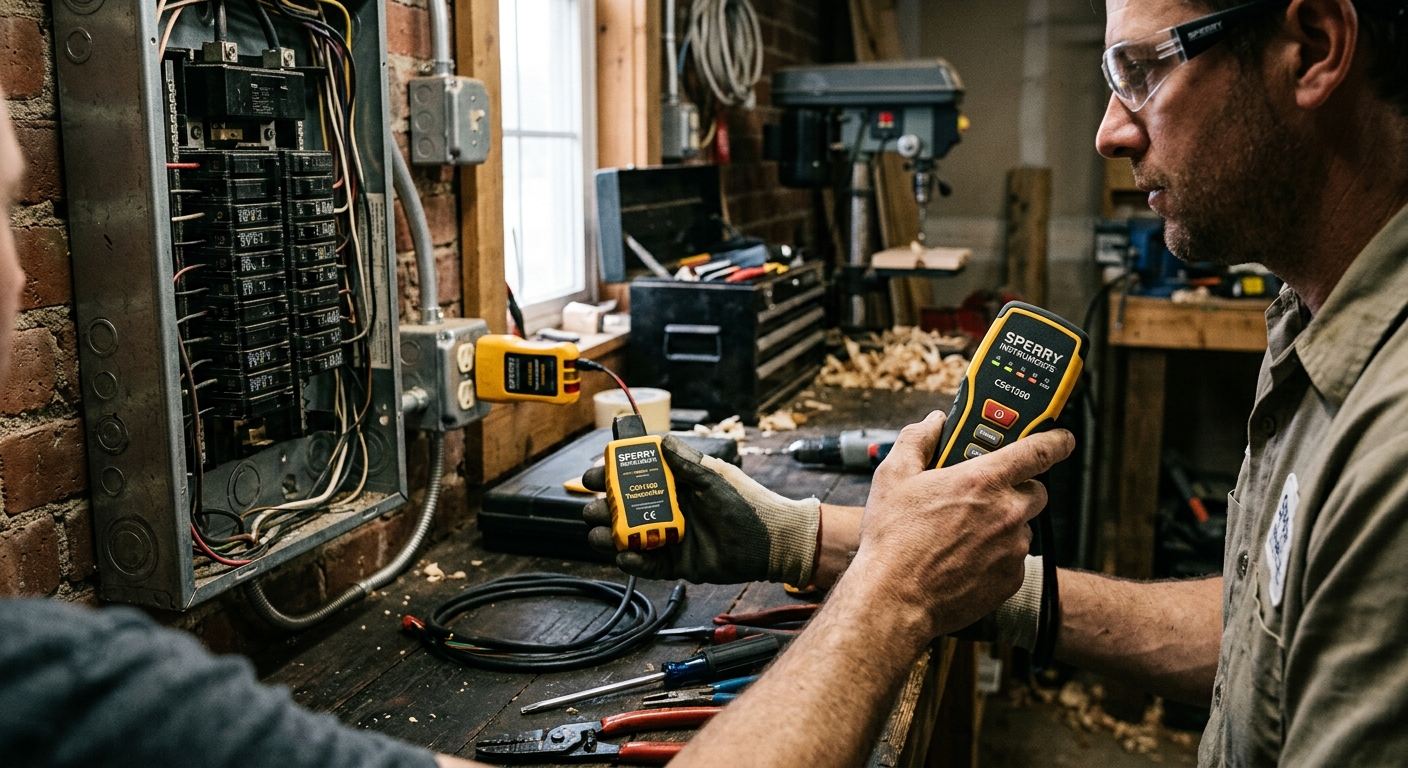 2. Sperry Instruments CS61200 Circuit Breaker Finder