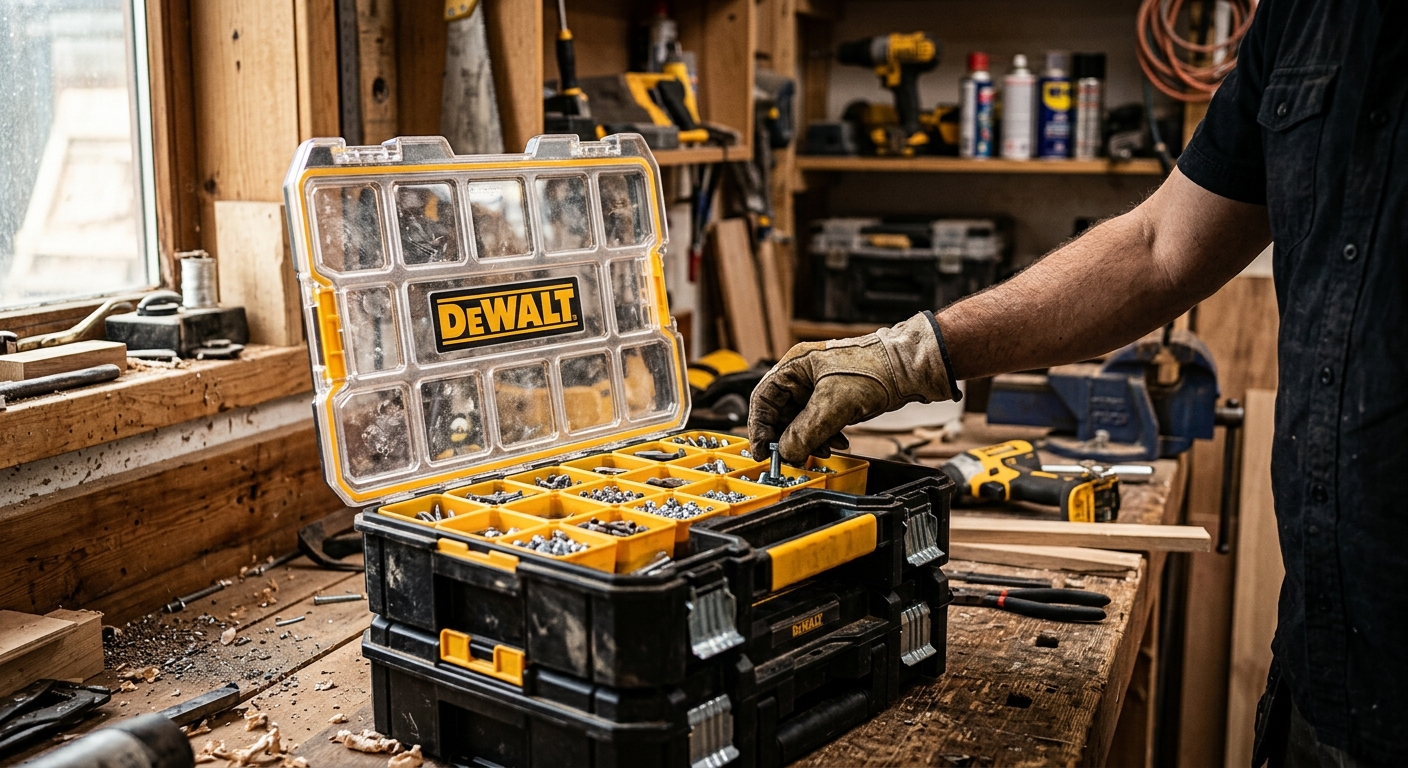 1. DEWALT TSTAK VI Deep Organizer