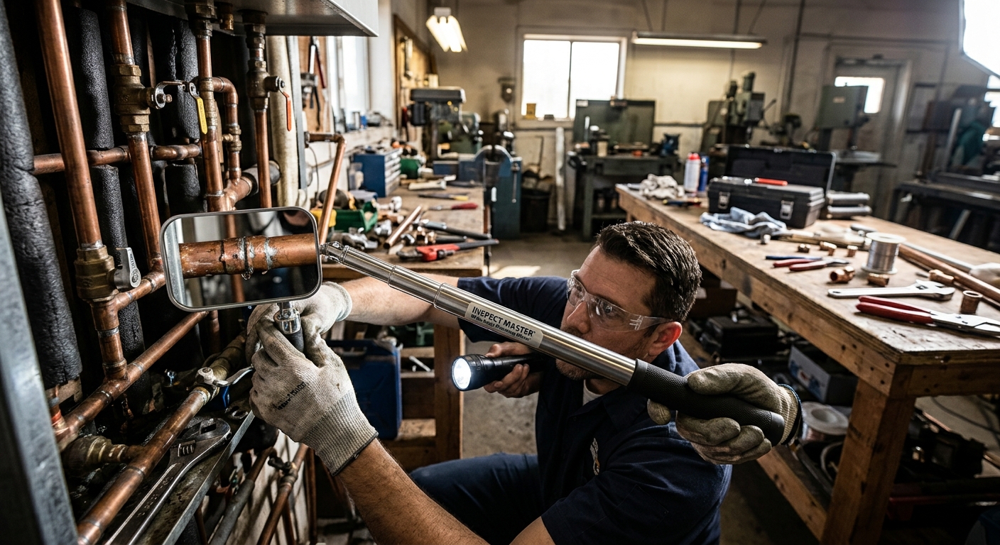 Wide-Angle Inspection Mirrors
