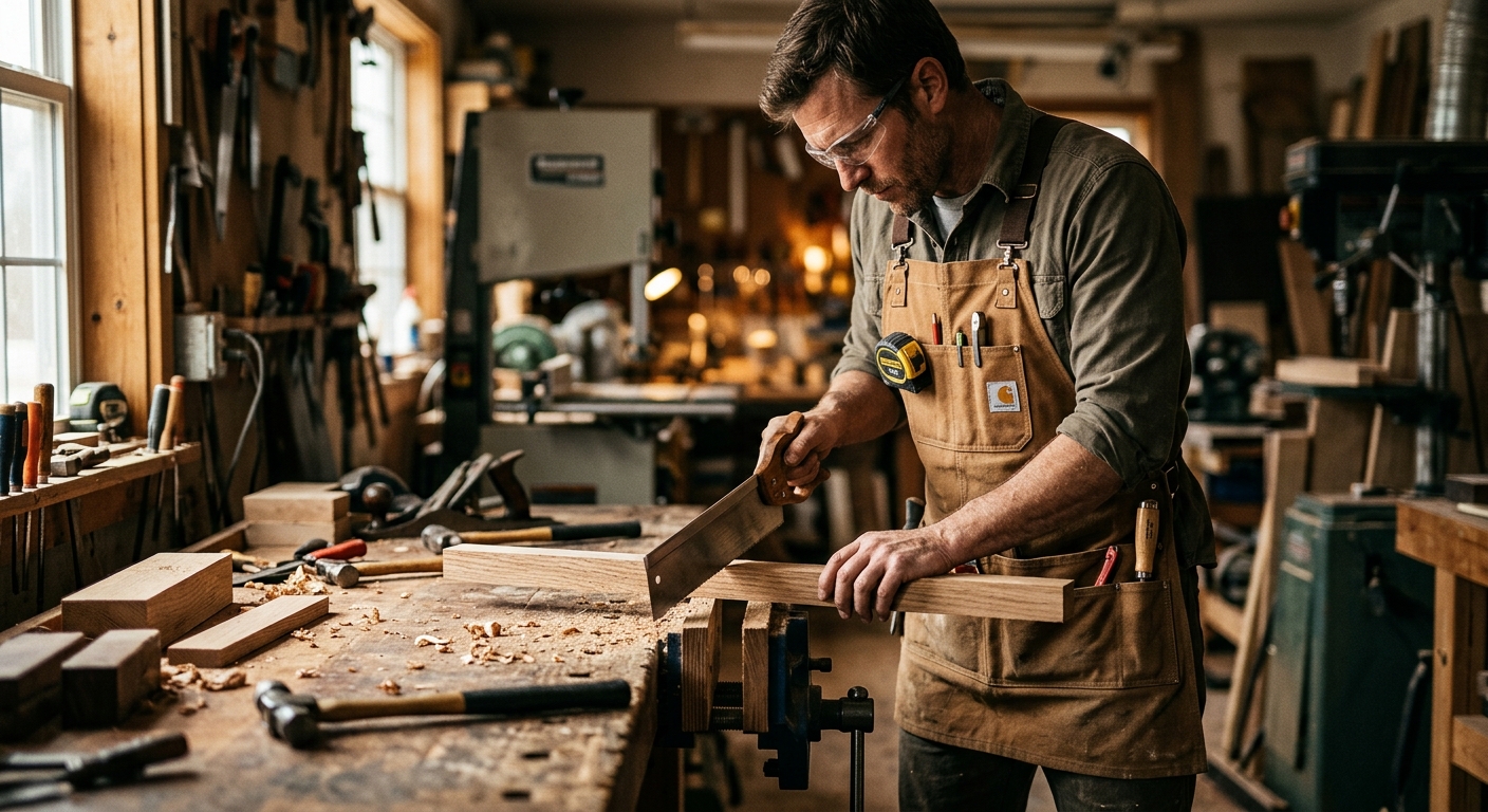 3. Carhartt P000356 Canvas Tool Apron