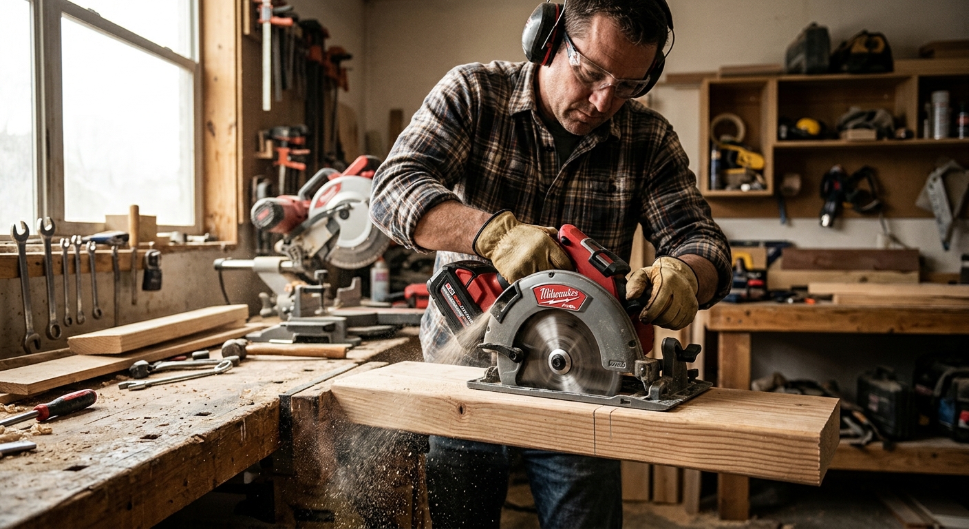 1. Milwaukee M18 FUEL 2732-20  –  Best Cordless Circular Saw