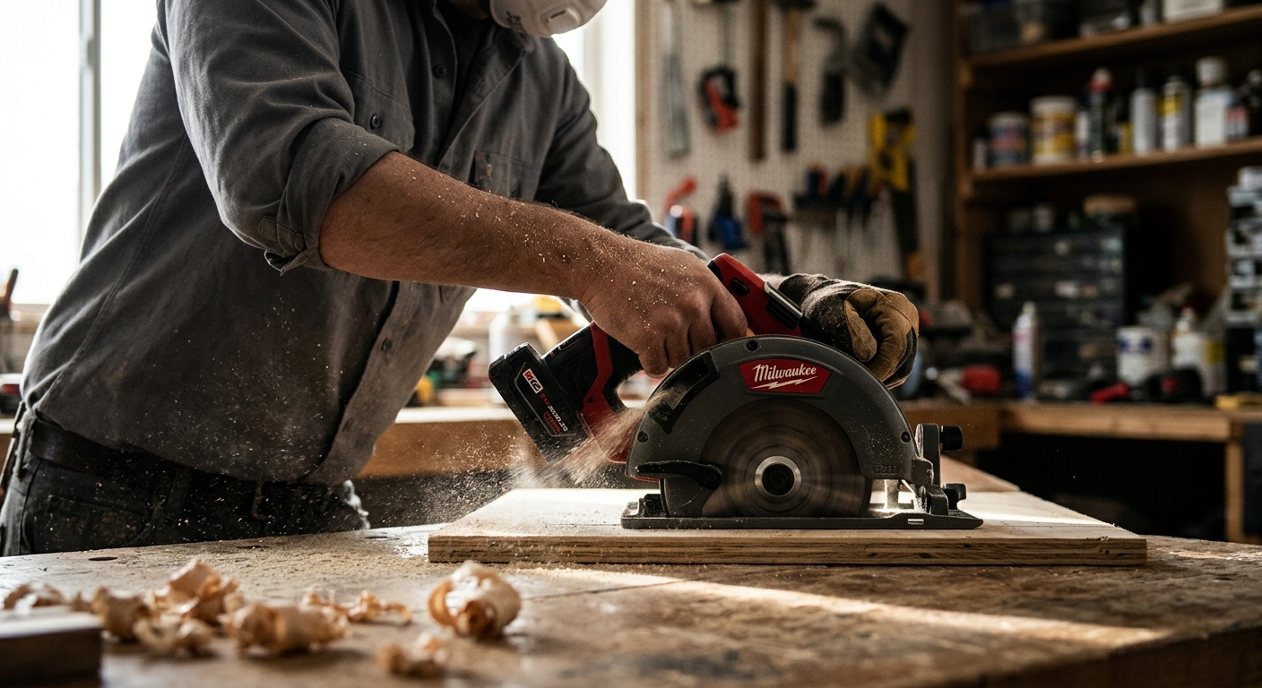 5. Milwaukee M12 2530-20  –  Best Compact Cordless Saw