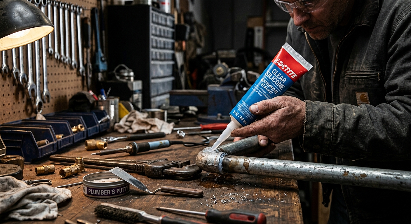 Loctite Clear Silicone Waterproof Sealant