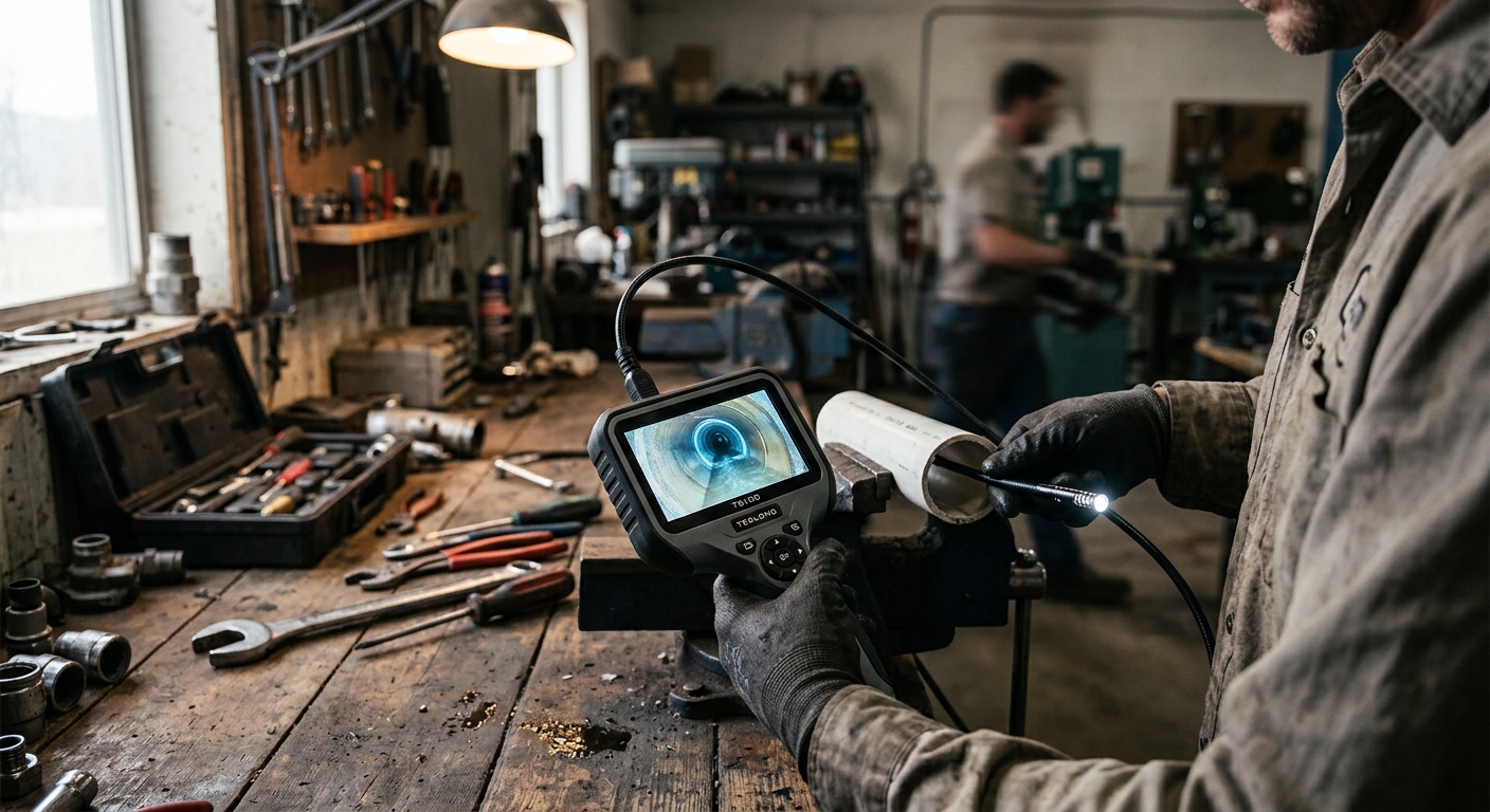 Teslong TS100 Sewer Inspection Camera