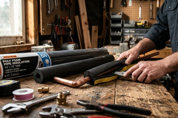 Best Pipe Insulation  –  Foam and Fiberglass for DIY