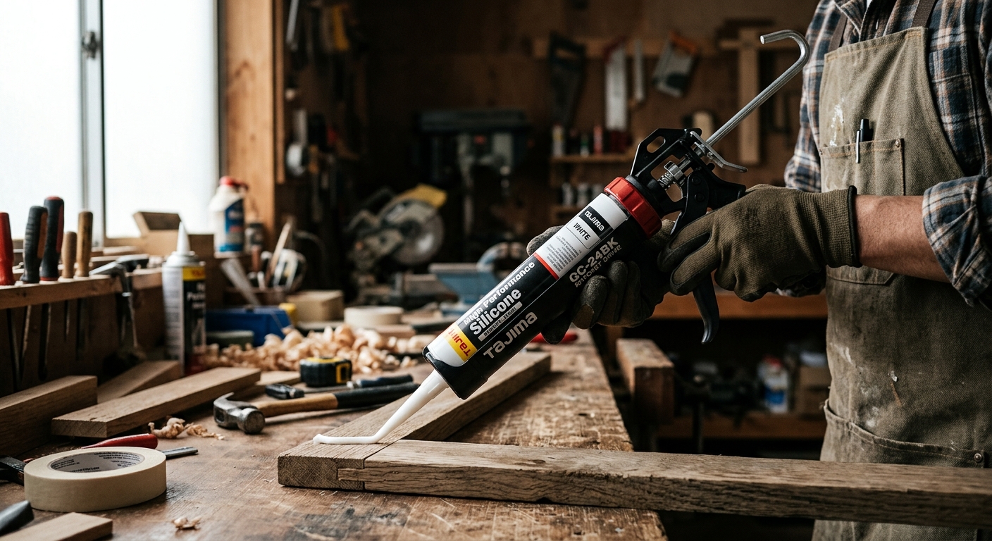 Tajima GC-24BK Ratchet Caulk Gun