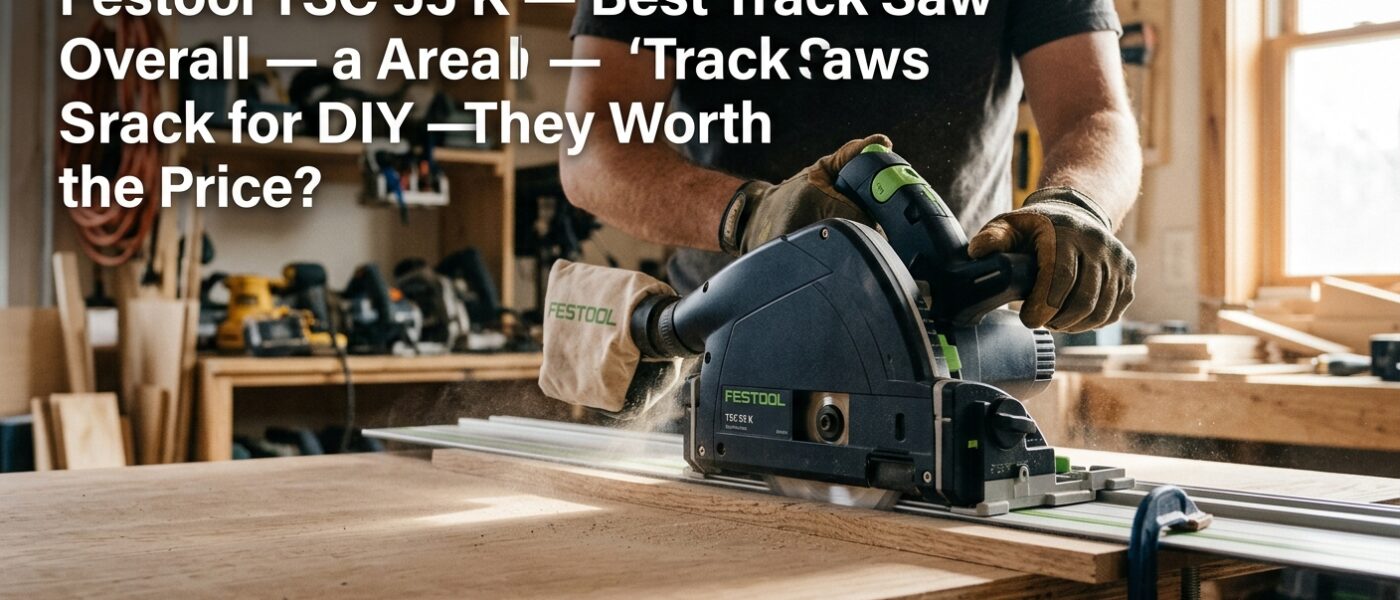 Best Track Saws for DIY  –  Are They Worth the Price?