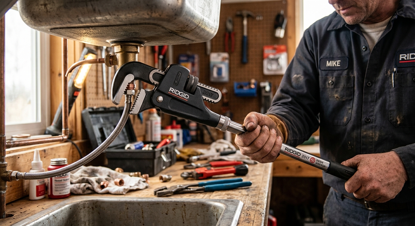 Ridgid 2017 Basin Wrench