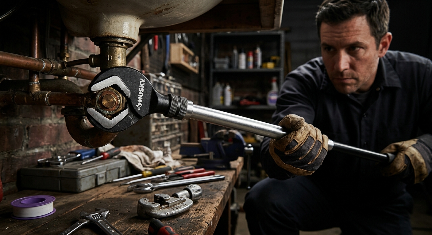 Husky Telescoping Basin Wrench