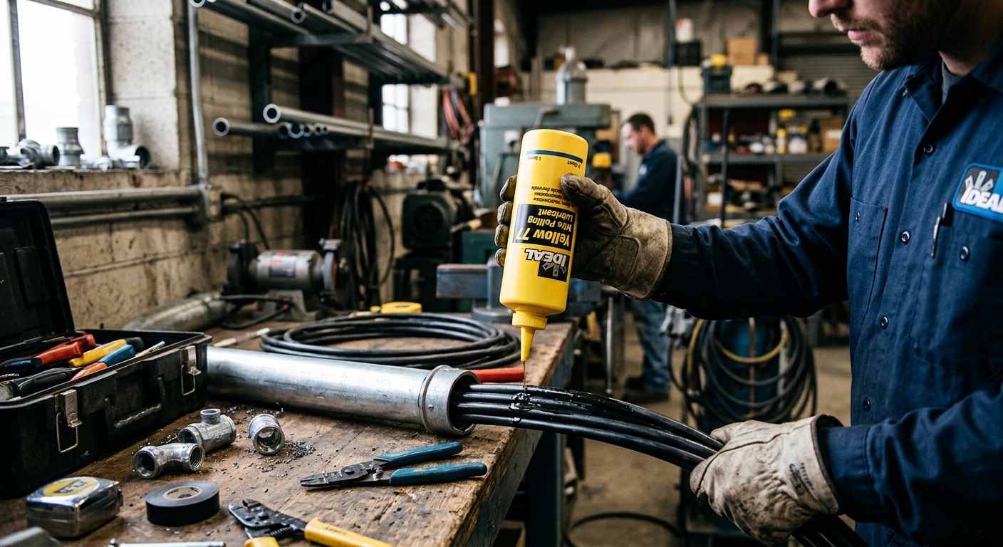 Ideal Industries Yellow 77 Wire Pulling Lubricant