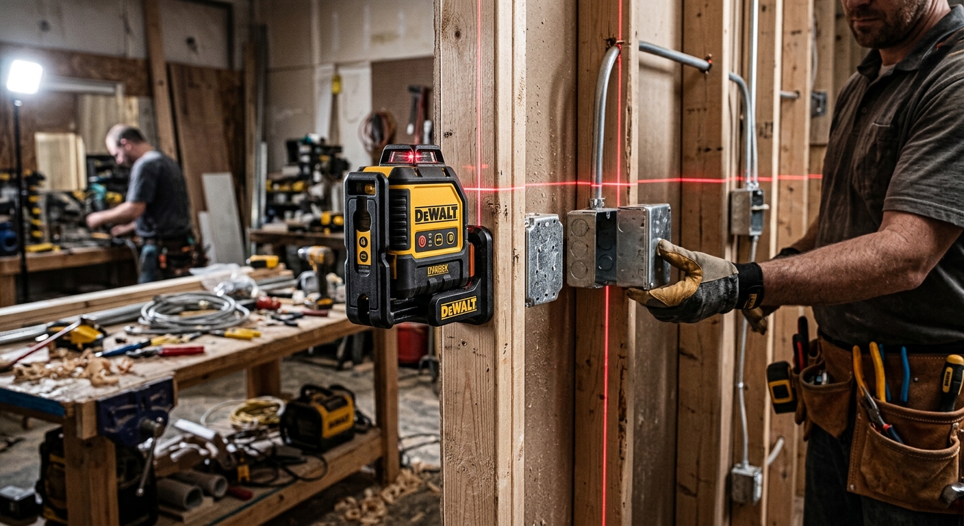 DeWalt DW088K Cross Line Laser Level