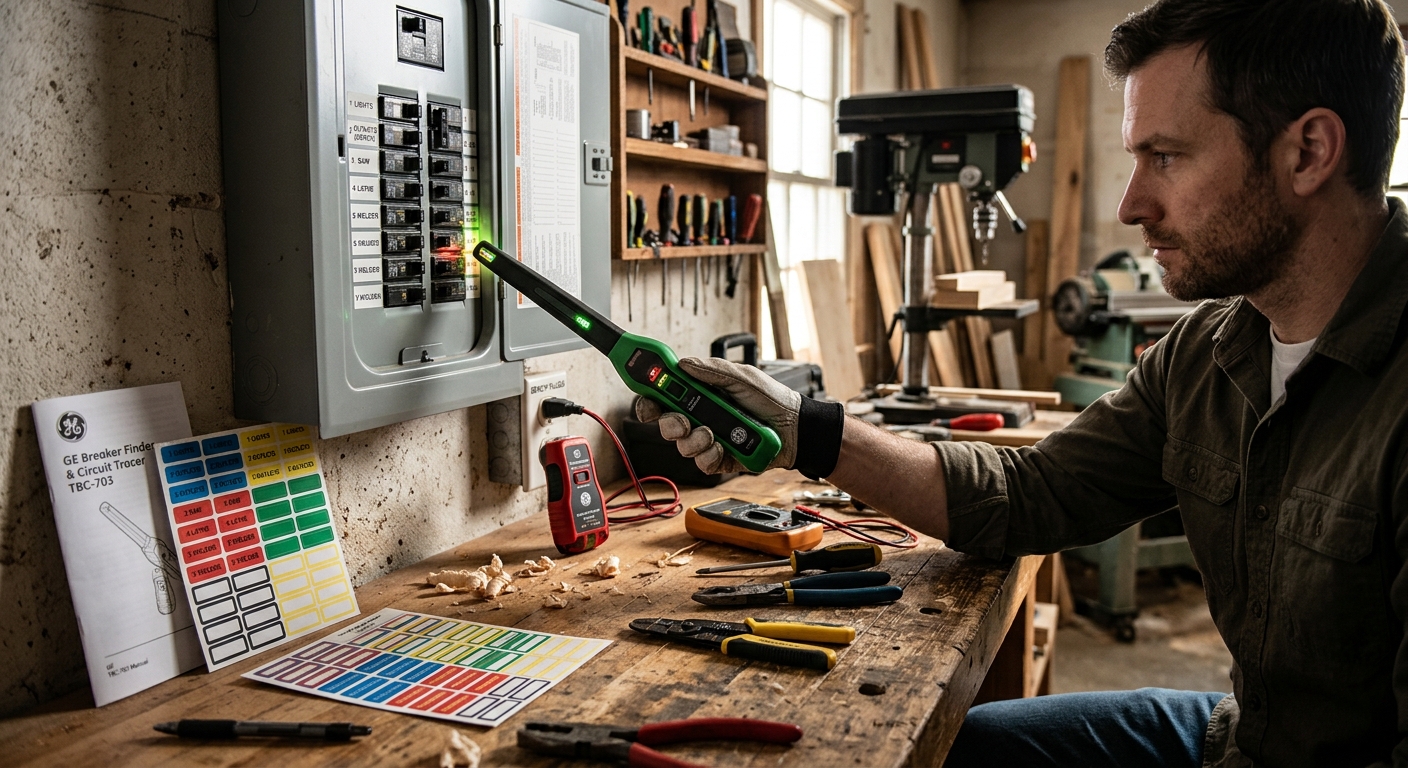 GE Breaker Finder and Circuit Tracer Kit