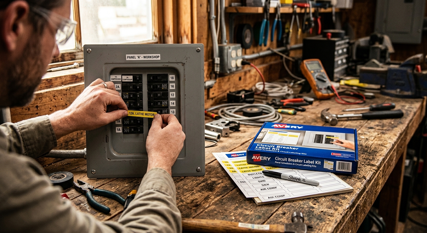 Avery Circuit Breaker Label Kit
