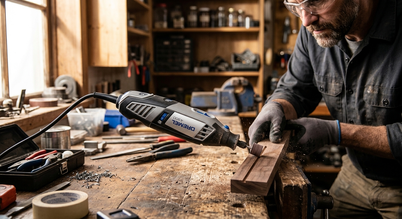 1. Dremel 4300  –  Best Overall Rotary Tool