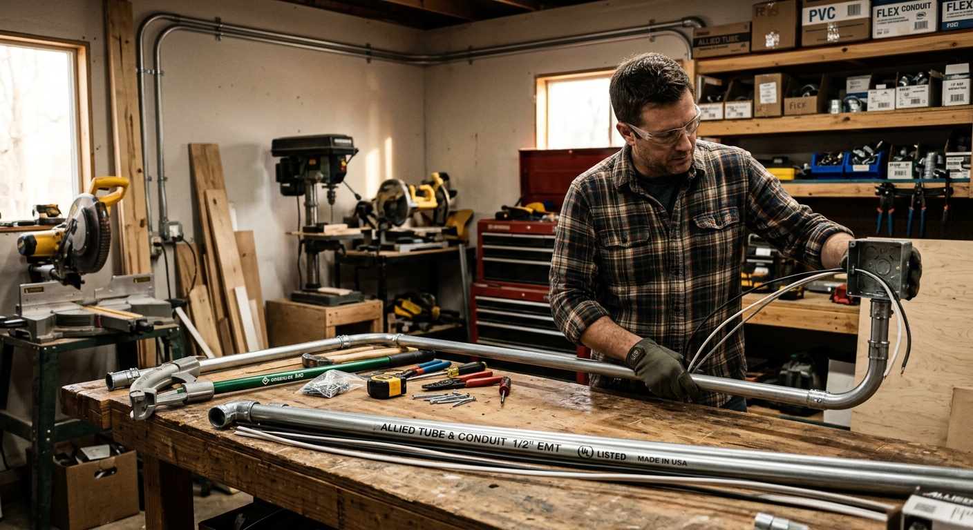 Allied Tube and Conduit 1/2-Inch EMT (10-Foot Sticks)