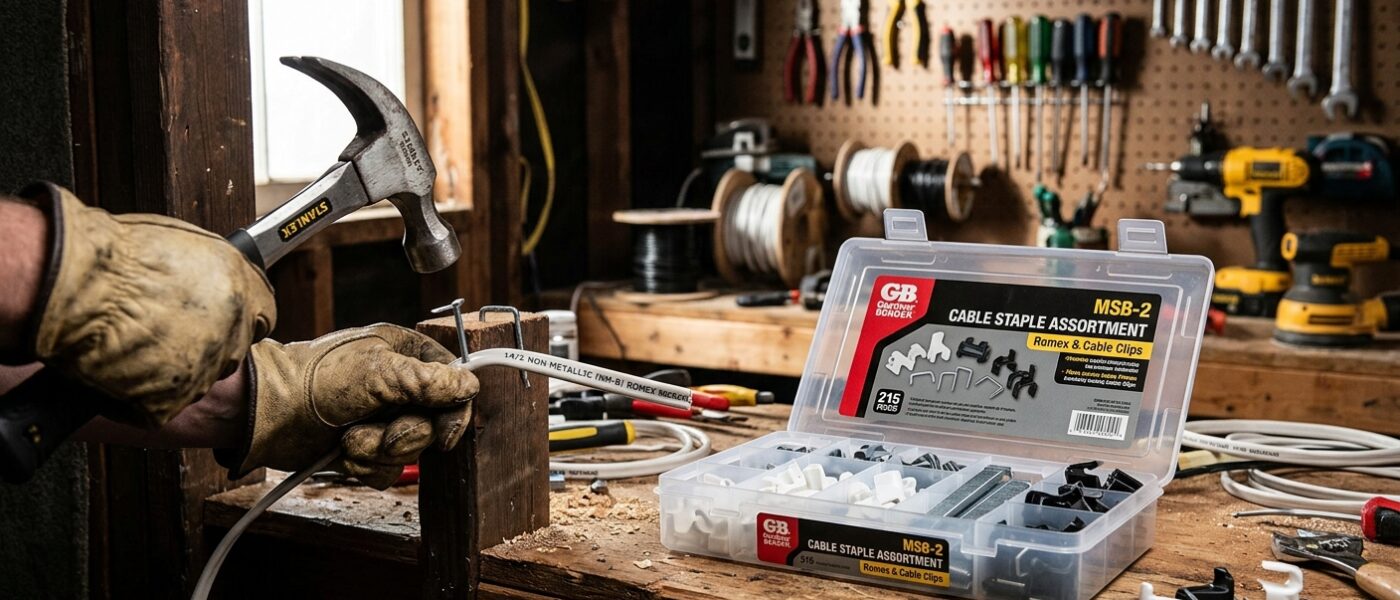 Best Romex Staples and Cable Clips for Securing Wire