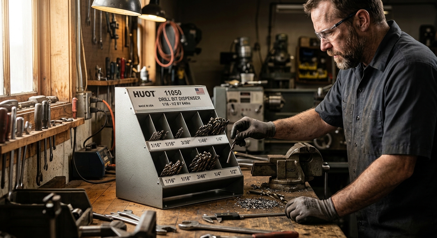Huot 11050 Drill Bit Dispenser