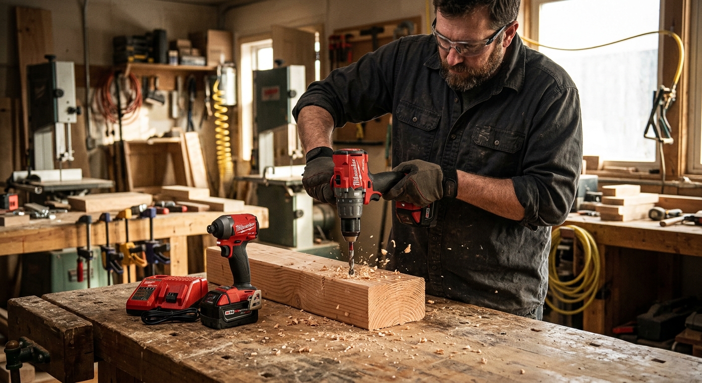 1. Milwaukee M18 FUEL 2-Tool Kit (2997-22)  –  Best Pro Combo Kit
