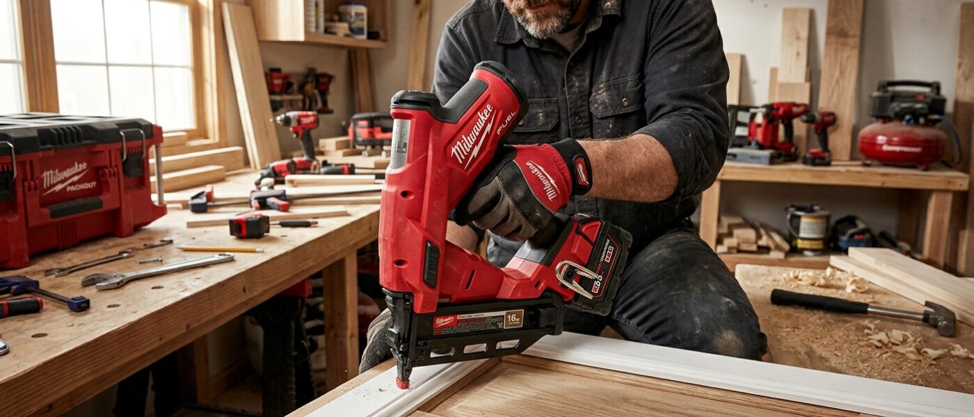 Best Cordless Finish Nailers for Trim Work