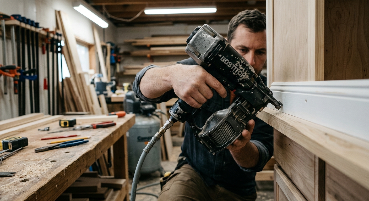 5. BOSTITCH N62FNK-2  –  Best Pneumatic Finish Nailer
