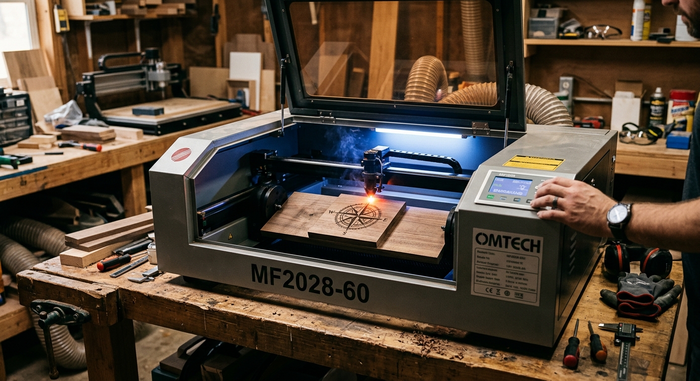 4. OMTech MF2028-60  –  Best CO2 Budget Alternative