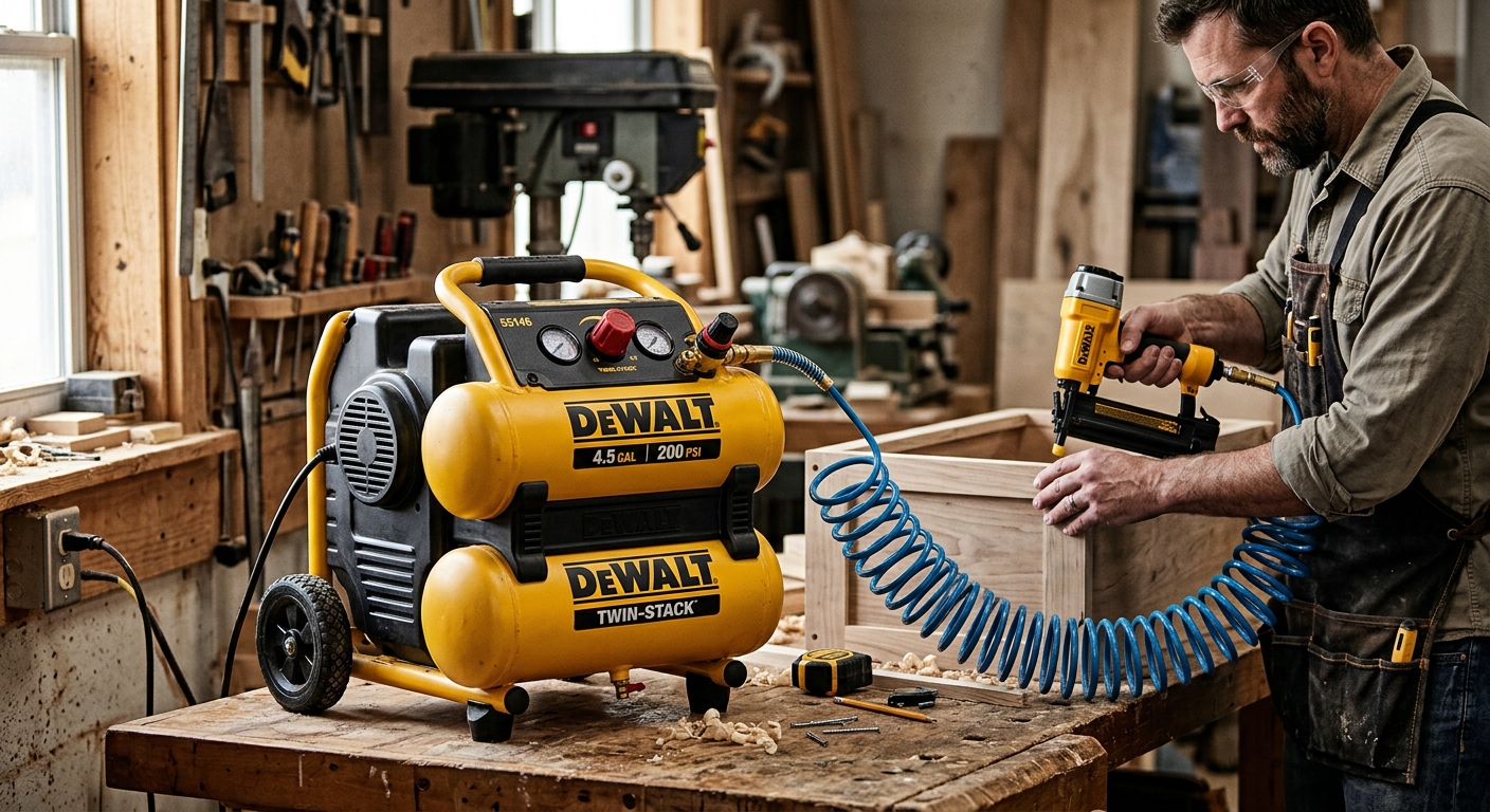 5. Dewalt D55146  –  Best Twin-Stack for Sustained Use